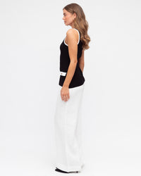 Whitney Sleeveless Top - Black