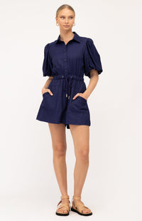 Fiesta Playsuit - Navy