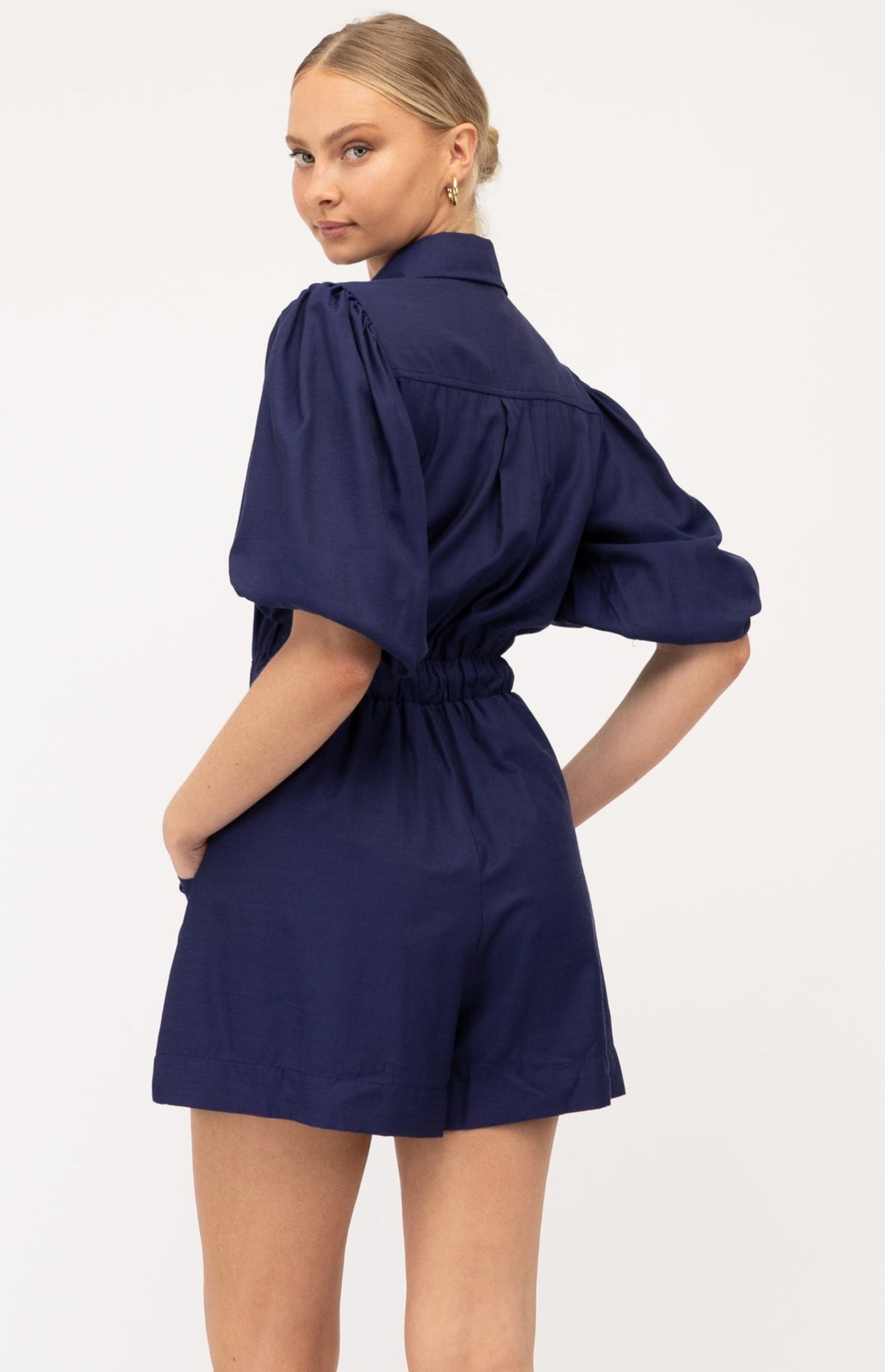 Fiesta Playsuit - Navy