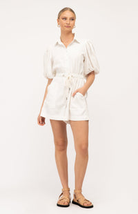 Fiesta Playsuit - White