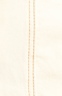 Natasha Denim Mini Skirt - White