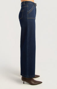 Martinez Patch Pocket Jeans - Denim