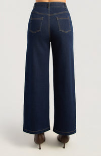 Martinez Patch Pocket Jeans - Denim