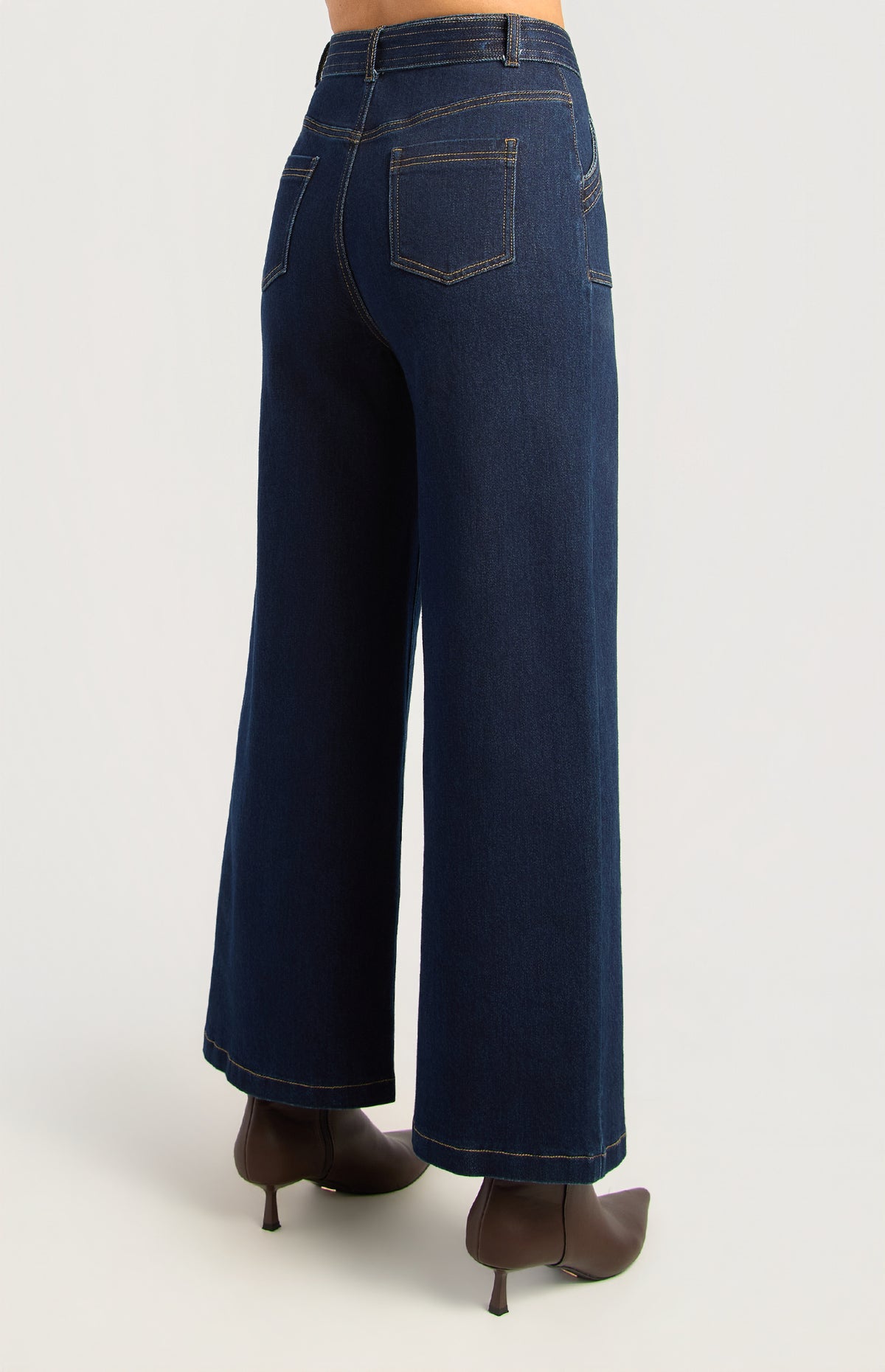 Martinez Patch Pocket Jeans - Denim