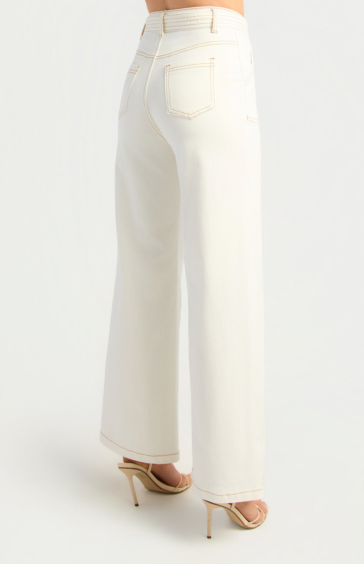 Cambree Denim Jeans - White