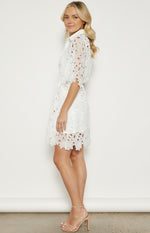Kaia Dress - White