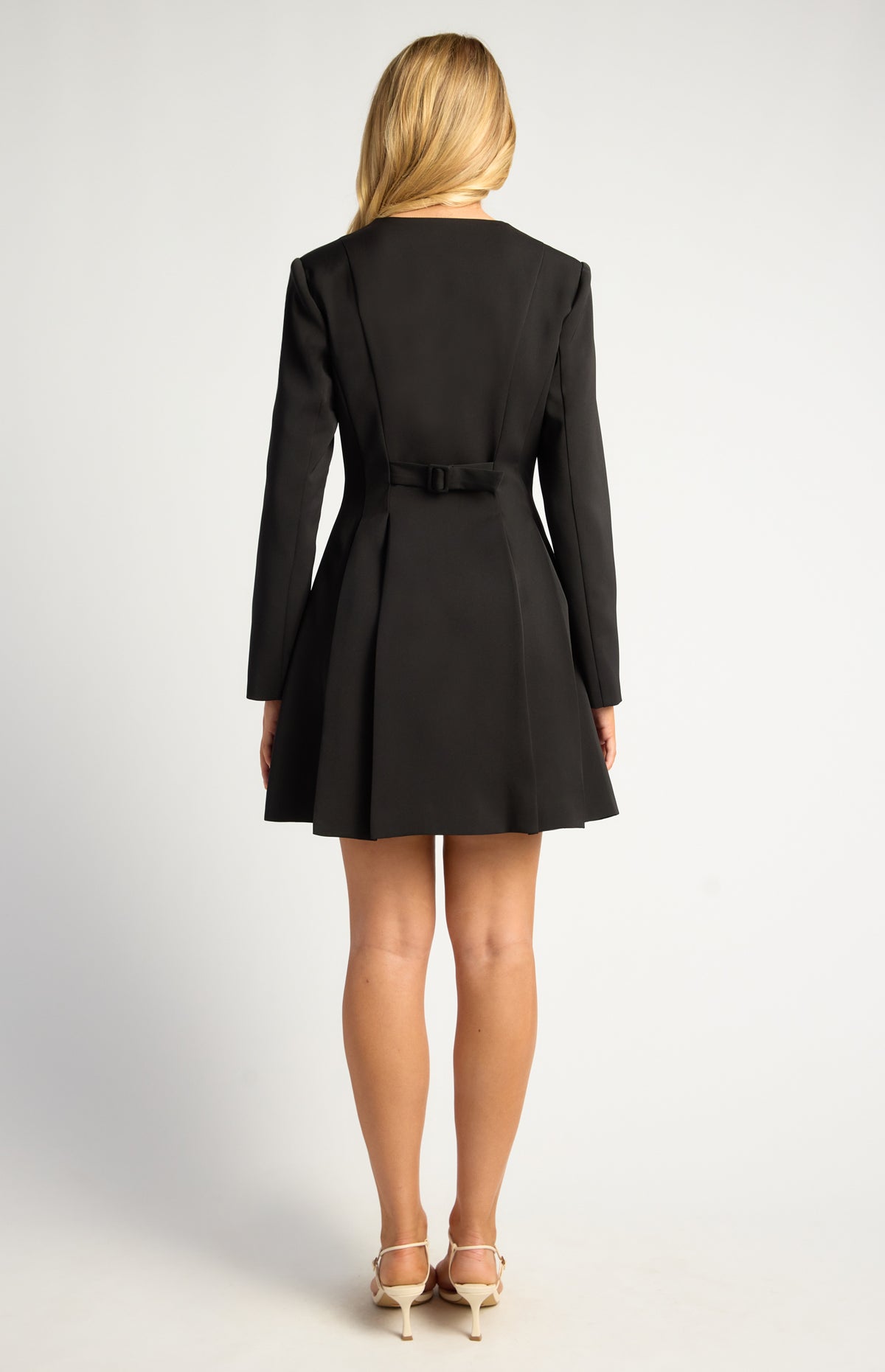 Zana Blazer Dress - Black