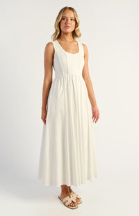 Aluna Maxi Dress - White