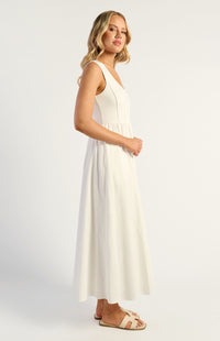 Aluna Maxi Dress - White