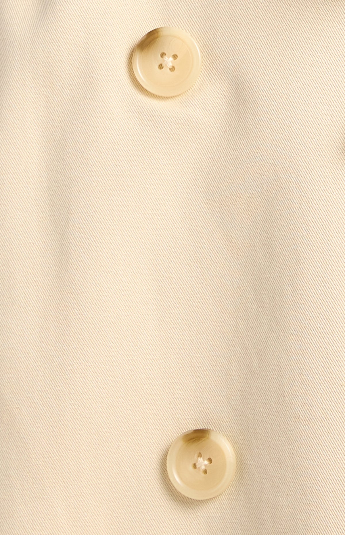Paisley Longline Trench Coat - Almond