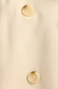 Paisley Longline Trench Coat - Almond
