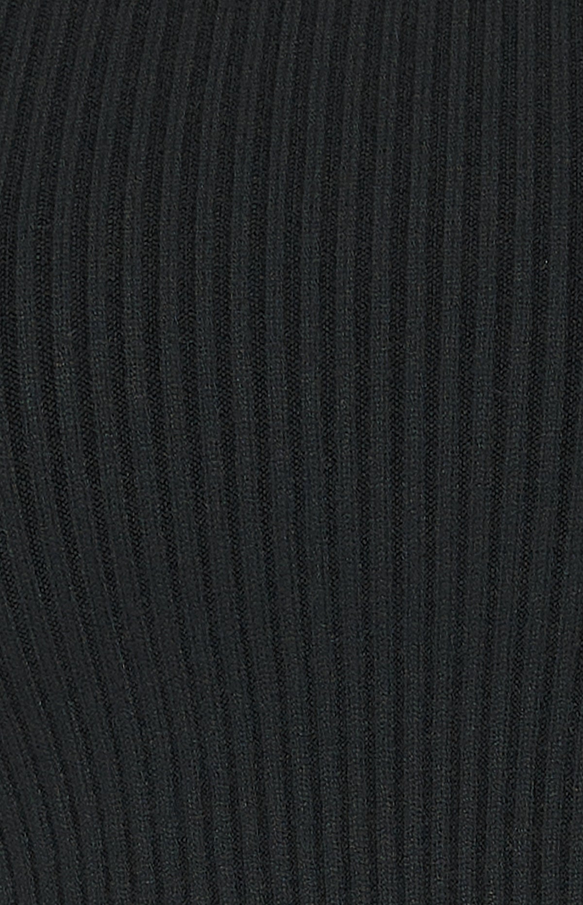 Yasmin Long Sleeve, Chain Neckline, Knit Top - Black