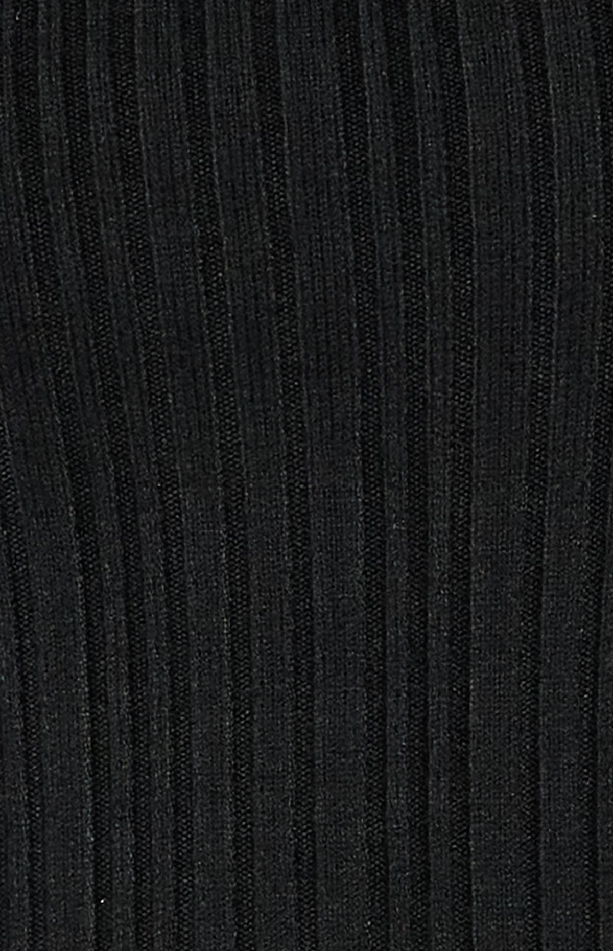 Cobie Long Sleeve Knit Top - Black
