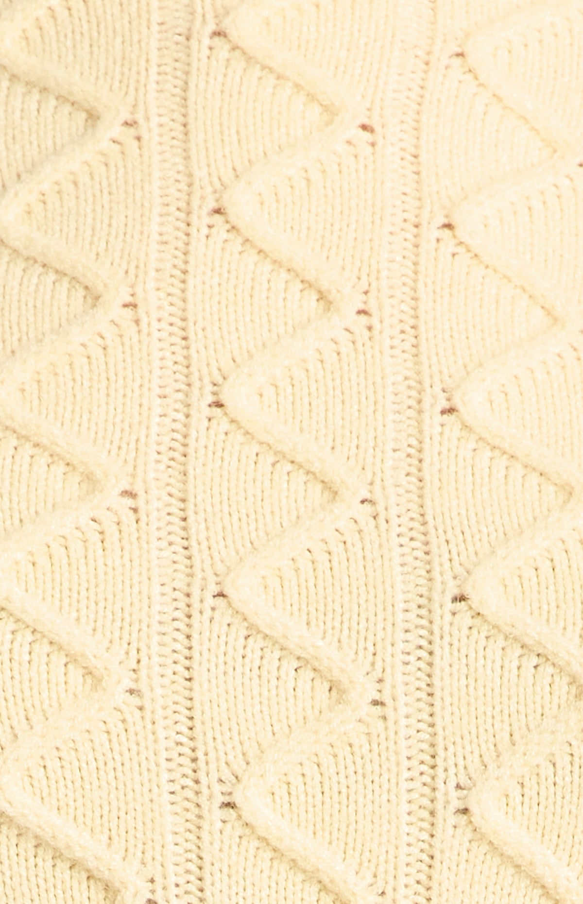 Odile Long Sleeve Knit Top - Lemon