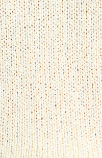 Yuri Short Sleeve Knit Top - White