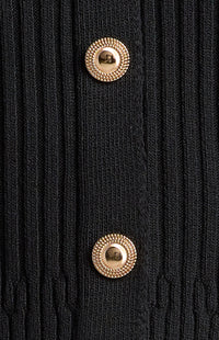 Mandie Knit Vest - Black