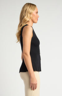 Mandie Knit Vest - Black
