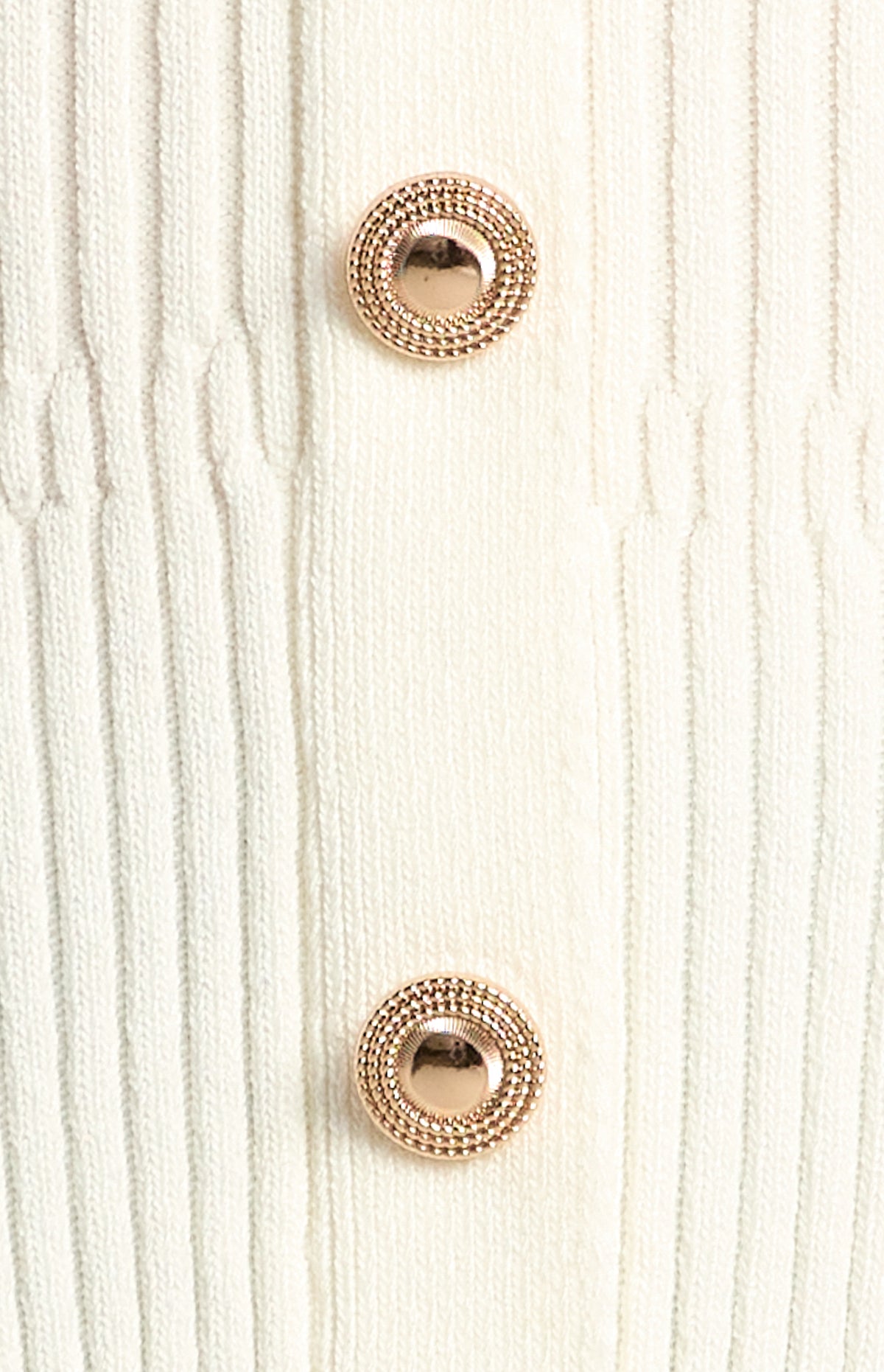 Mandie Knit Vest - White