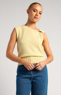 Carla Knit Top - Butter