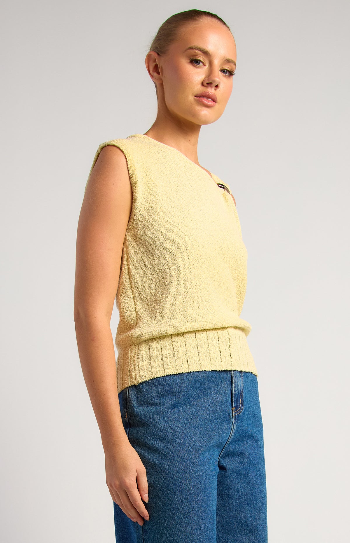 Carla Knit Top - Butter