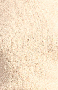 Carla Knit Top - Cream Marl