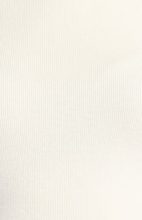 Marion Short Sleeve Knit Top - White