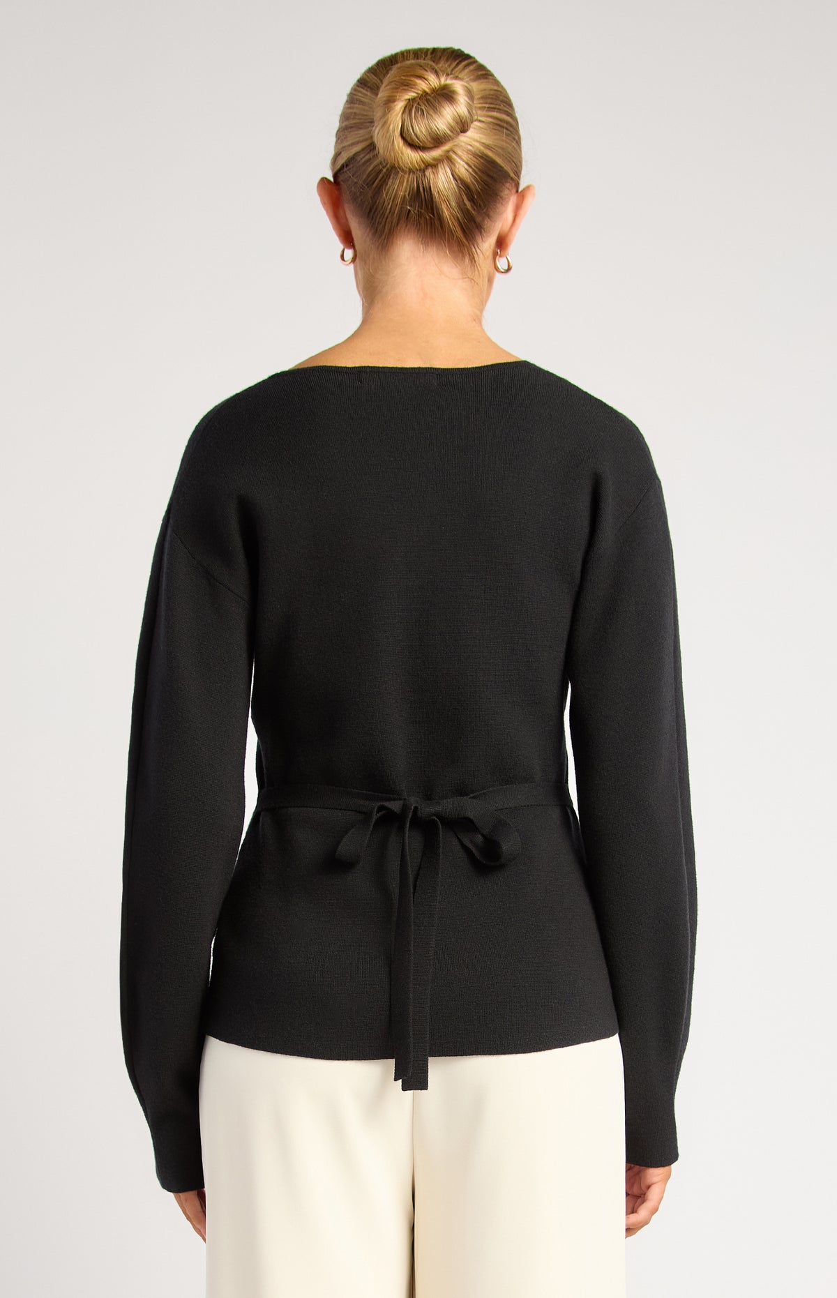 Micaela Knit Top - Black