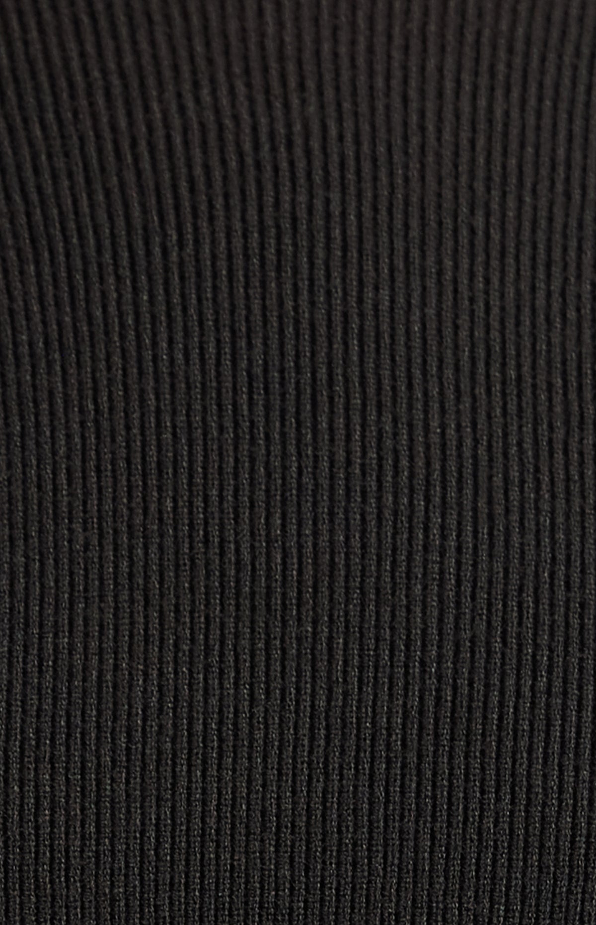 Kavali Long Sleeve Knit Top - Black