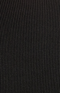 Kavali Long Sleeve Knit Top - Black