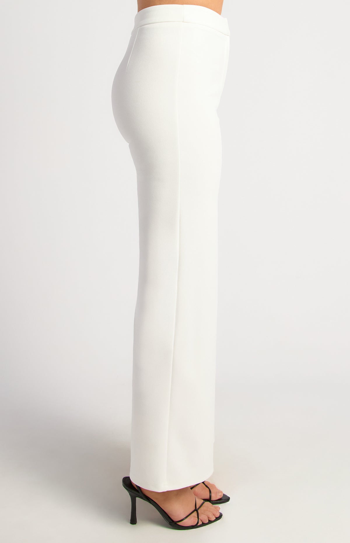 Loftus High Waisted Pants - White
