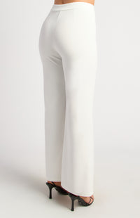 Loftus High Waisted Pants - White