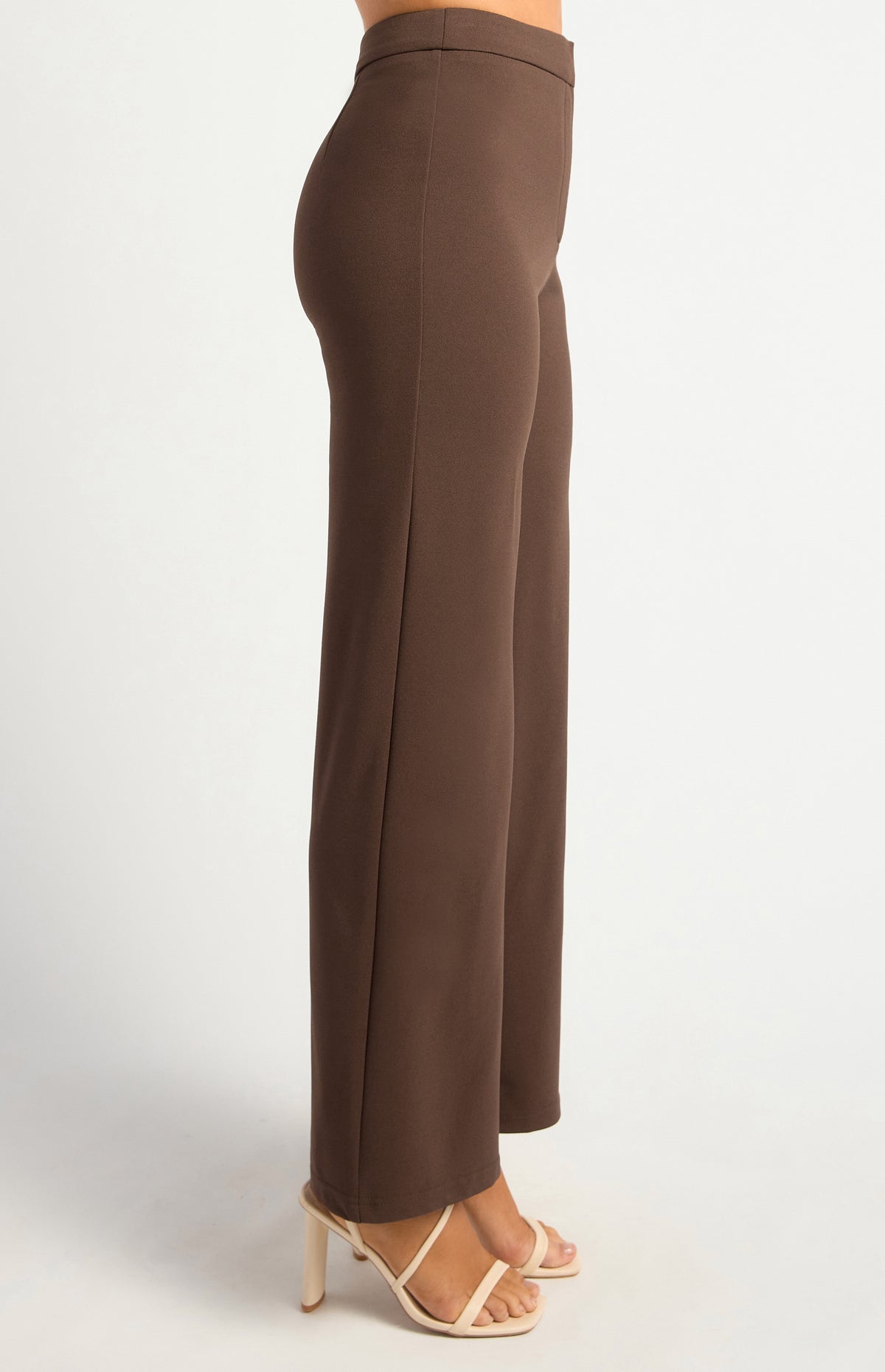 Loftus High Waisted Pants - Chocolate