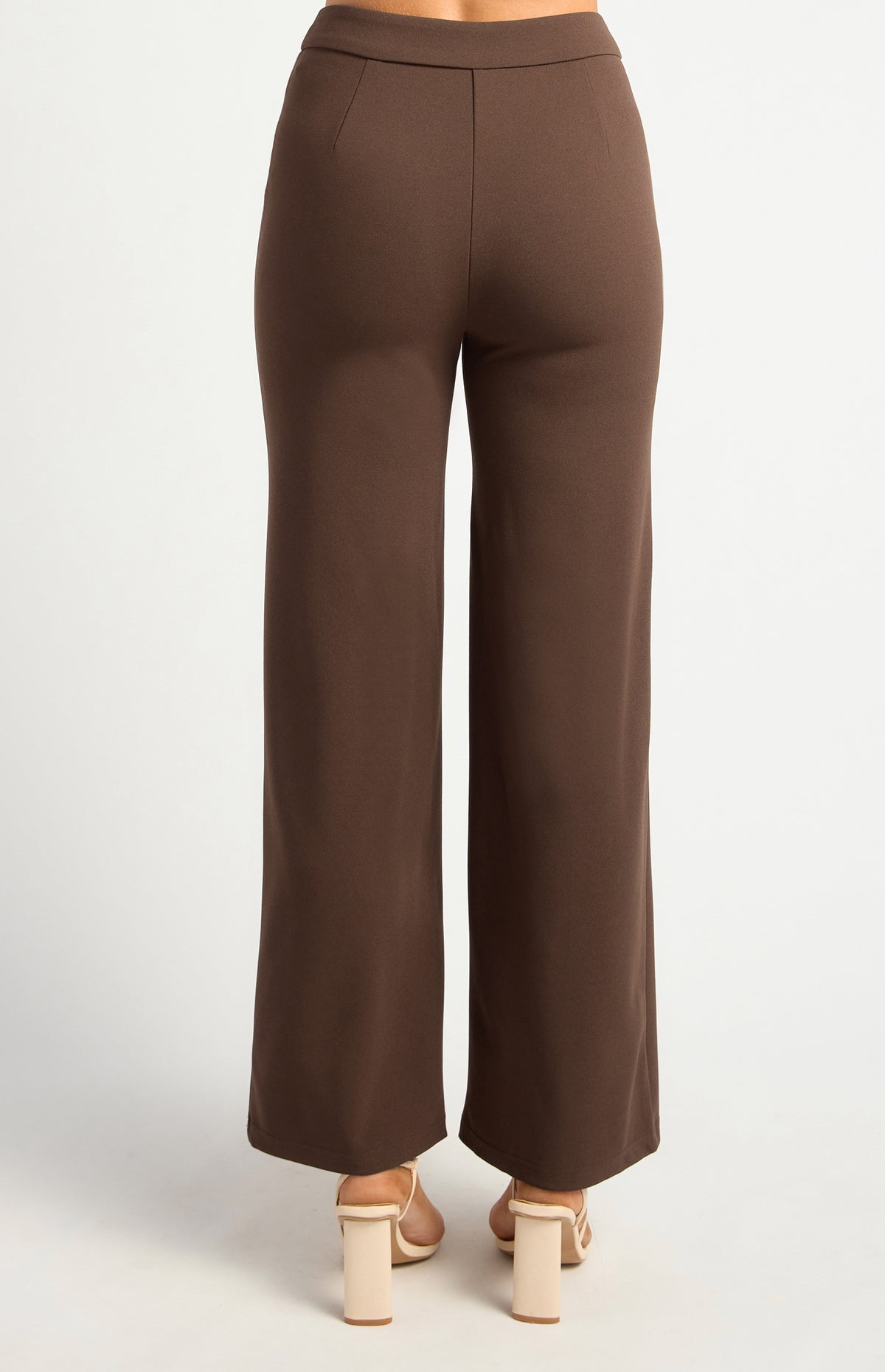 Loftus High Waisted Pants - Chocolate