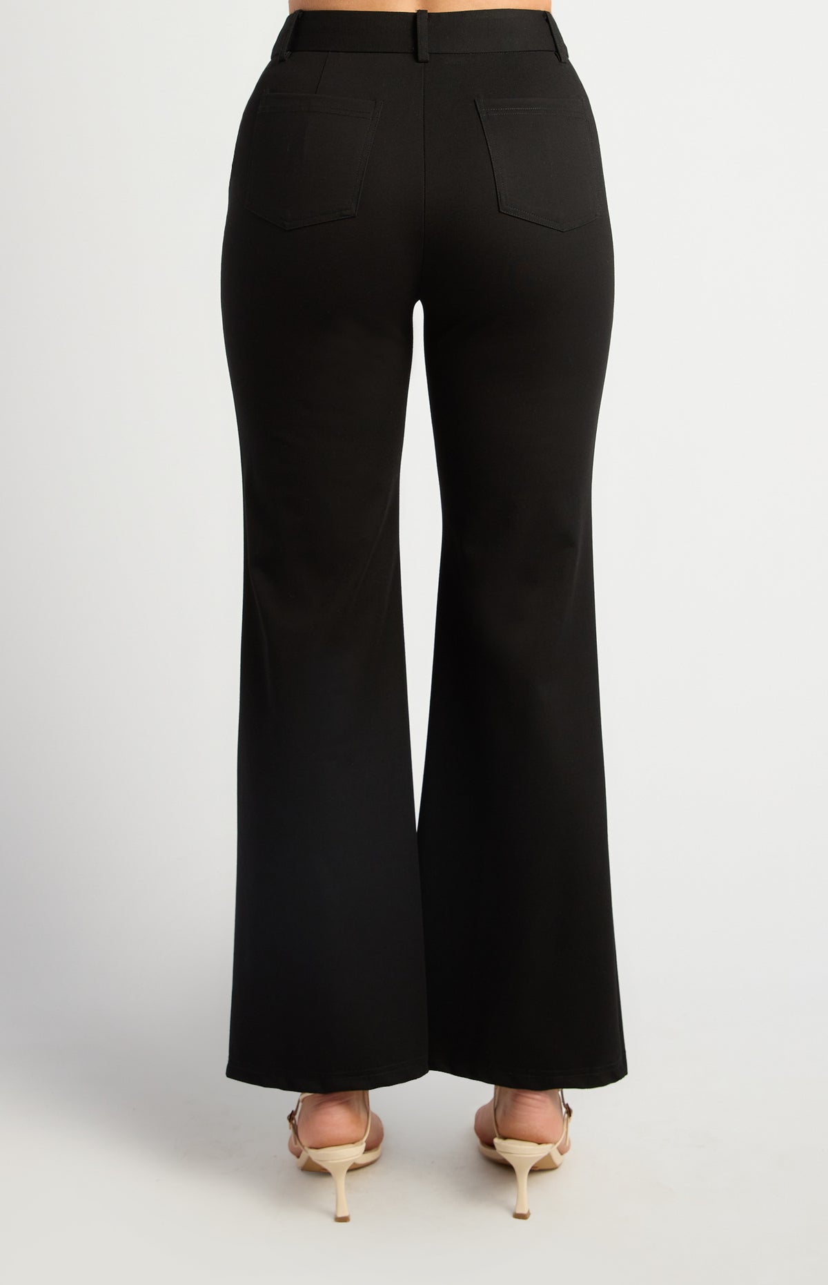 Keziah Boot Cut Pants - Black