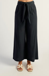 Thomas Wide Leg Pants - Navy