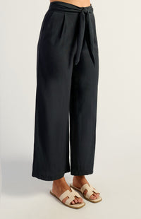 Thomas Wide Leg Pants - Navy