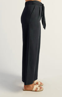 Thomas Wide Leg Pants - Navy