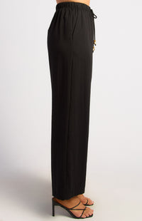 Joshua Wide Leg Pants - Black