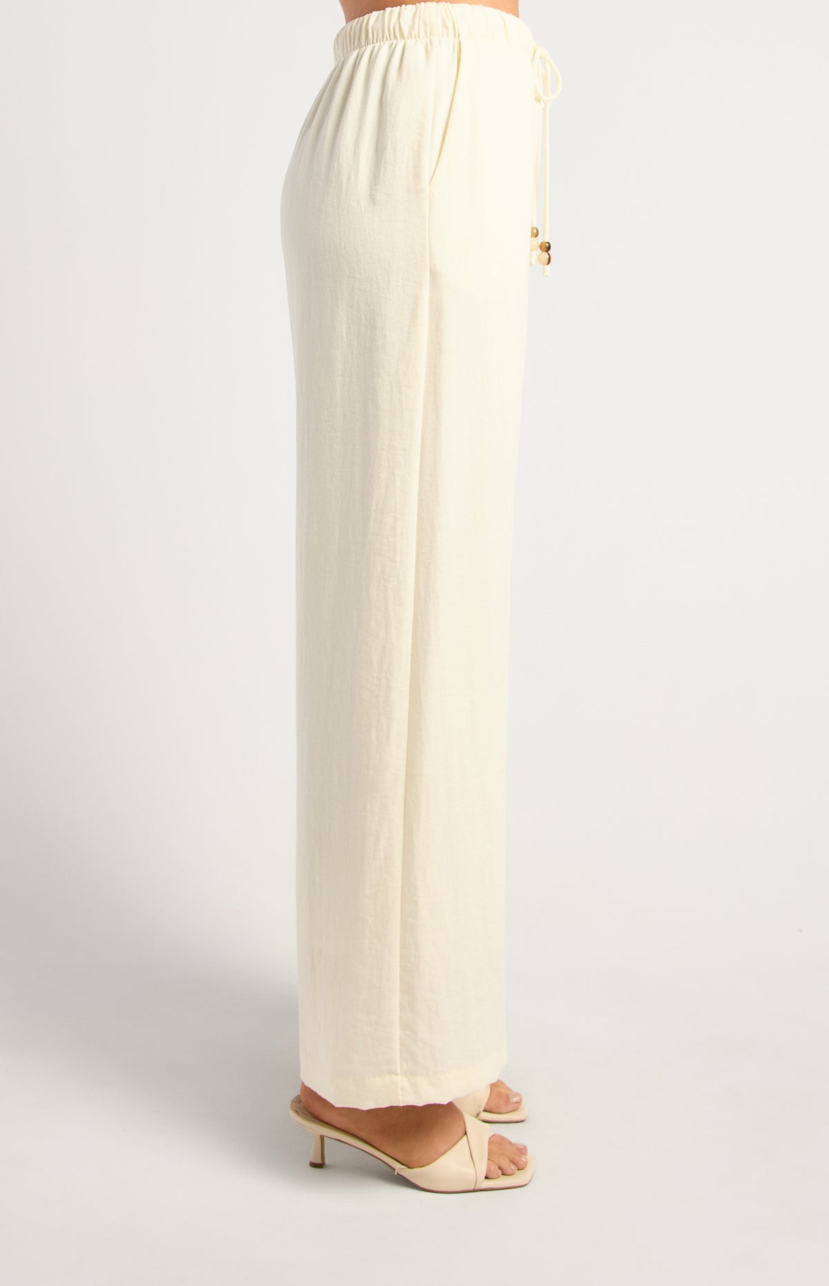 Joshua Wide Leg Pants - White