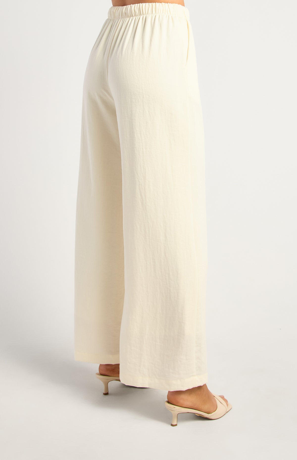 Joshua Wide Leg Pants - White