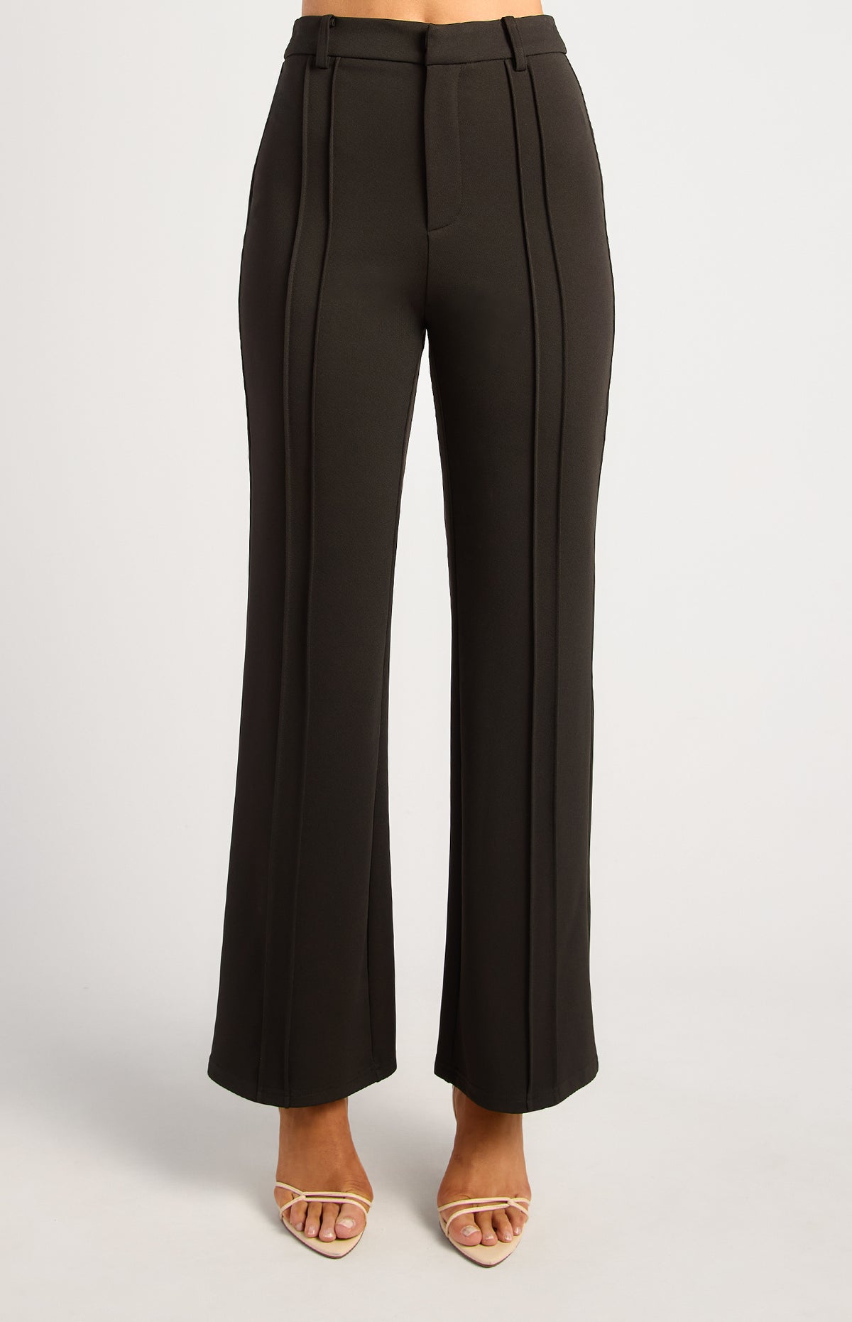 Haylie High Waisted Pants - Black