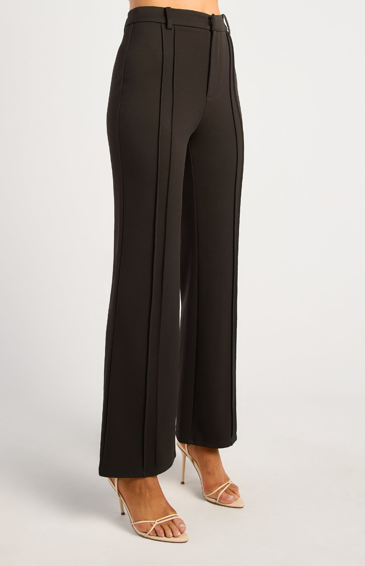 Haylie High Waisted Pants - Black