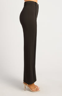 Haylie High Waisted Pants - Black