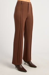 Haylie High Waisted Pants - Chocolate