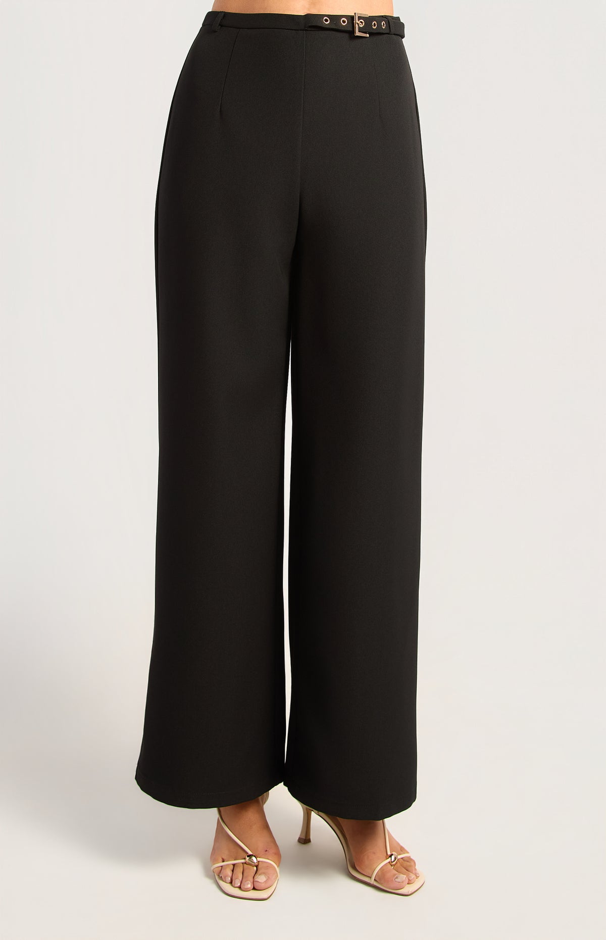 Clemens Straight Leg Pants - Black