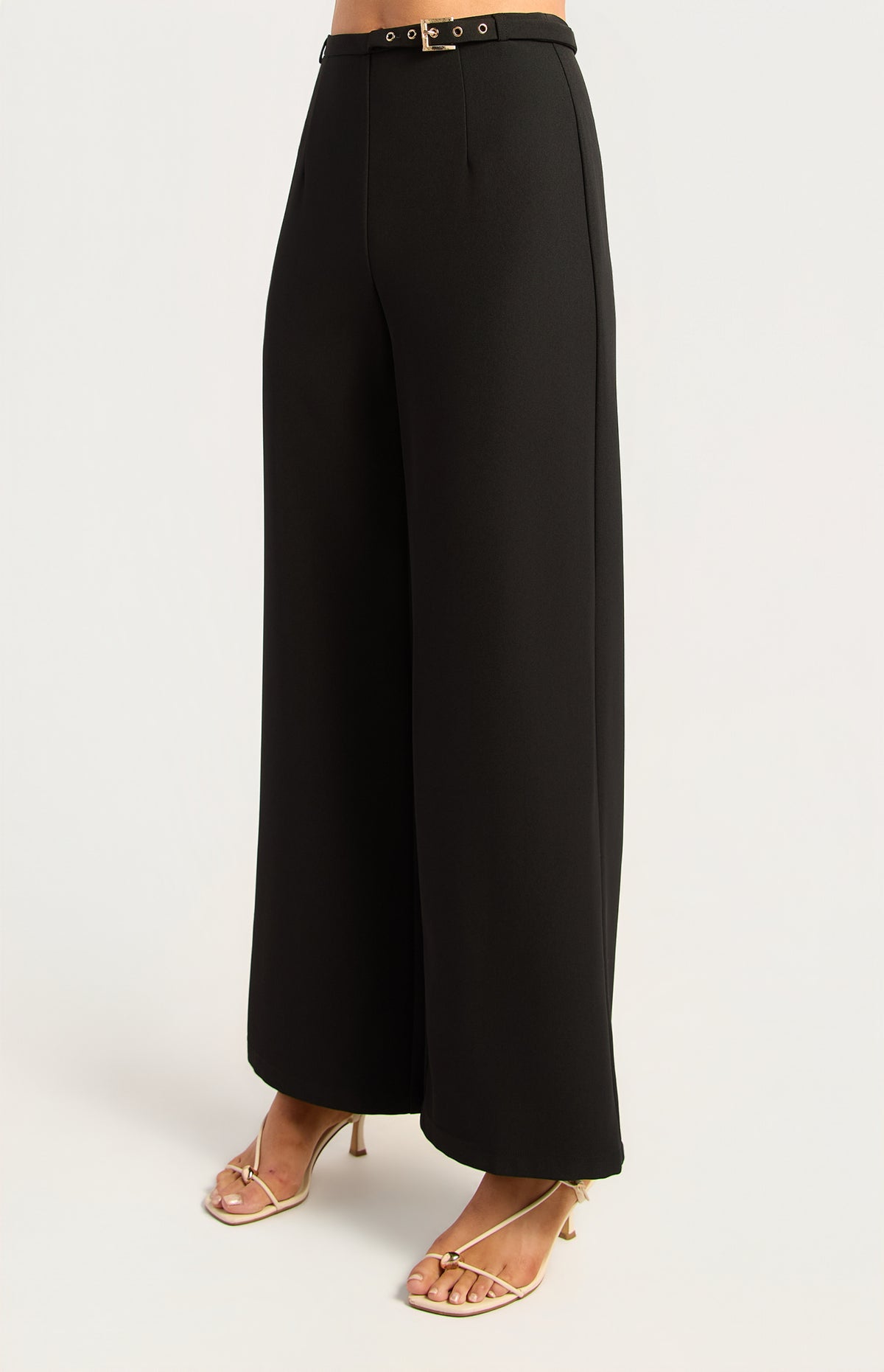 Clemens Straight Leg Pants - Black