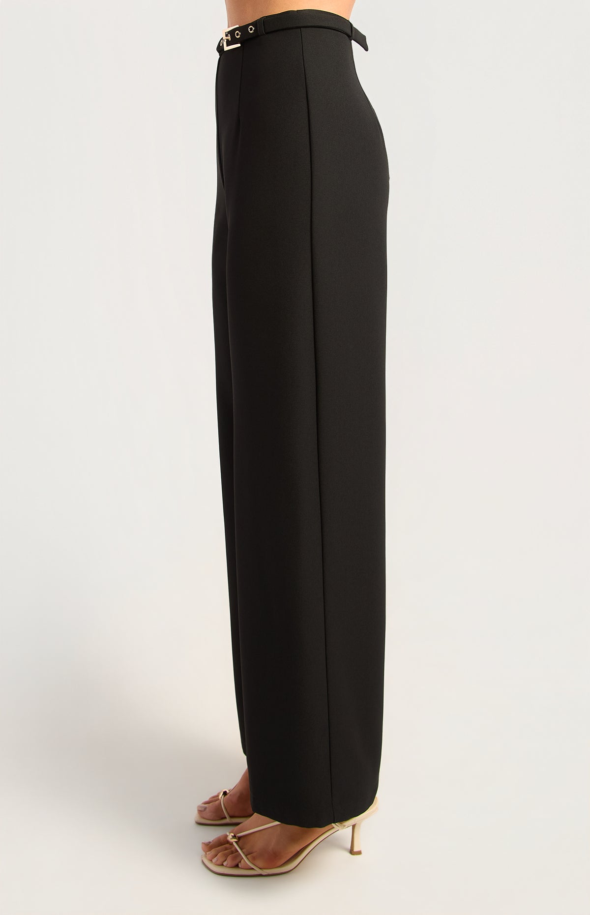 Clemens Straight Leg Pants - Black