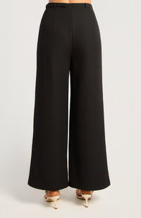 Clemens Straight Leg Pants - Black