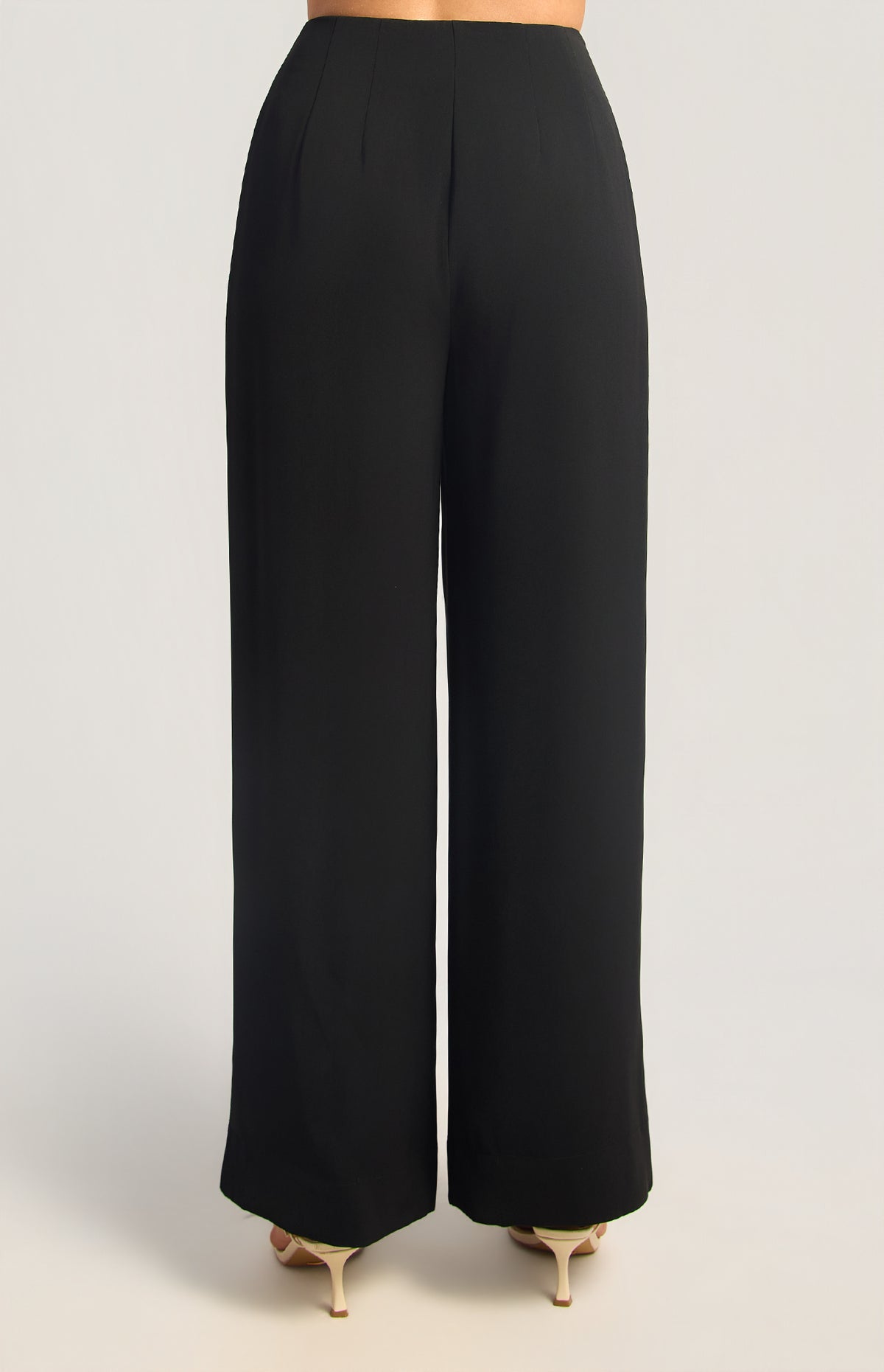 Corrina Straight Leg Pants - Black