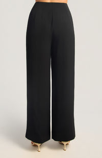 Corrina Straight Leg Pants - Black